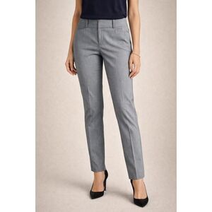 The Limited Womens Gray Exact Stretch Skinny Leg Pants Office Career - Size 6